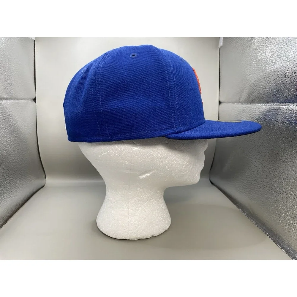 New Era 59Fifty Authentic On Field Fitted Hat New York Mets 7 Blue MLB NWT